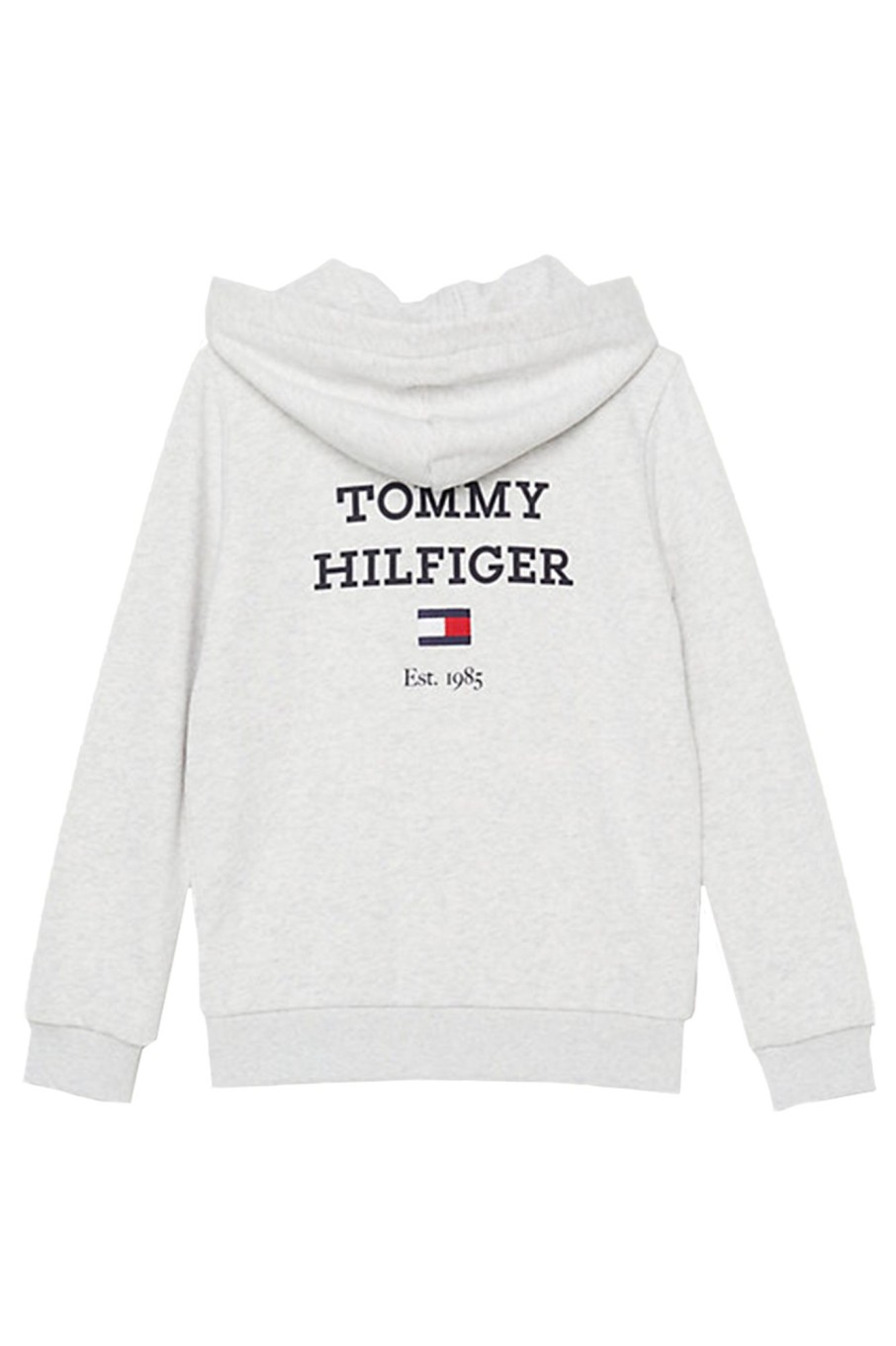 Kids Tommy Hilfiger | Th Logo Full Zip Hoodie