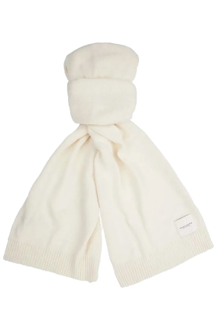 Herren Profuomo | Scarf Wool Cashmere Off White