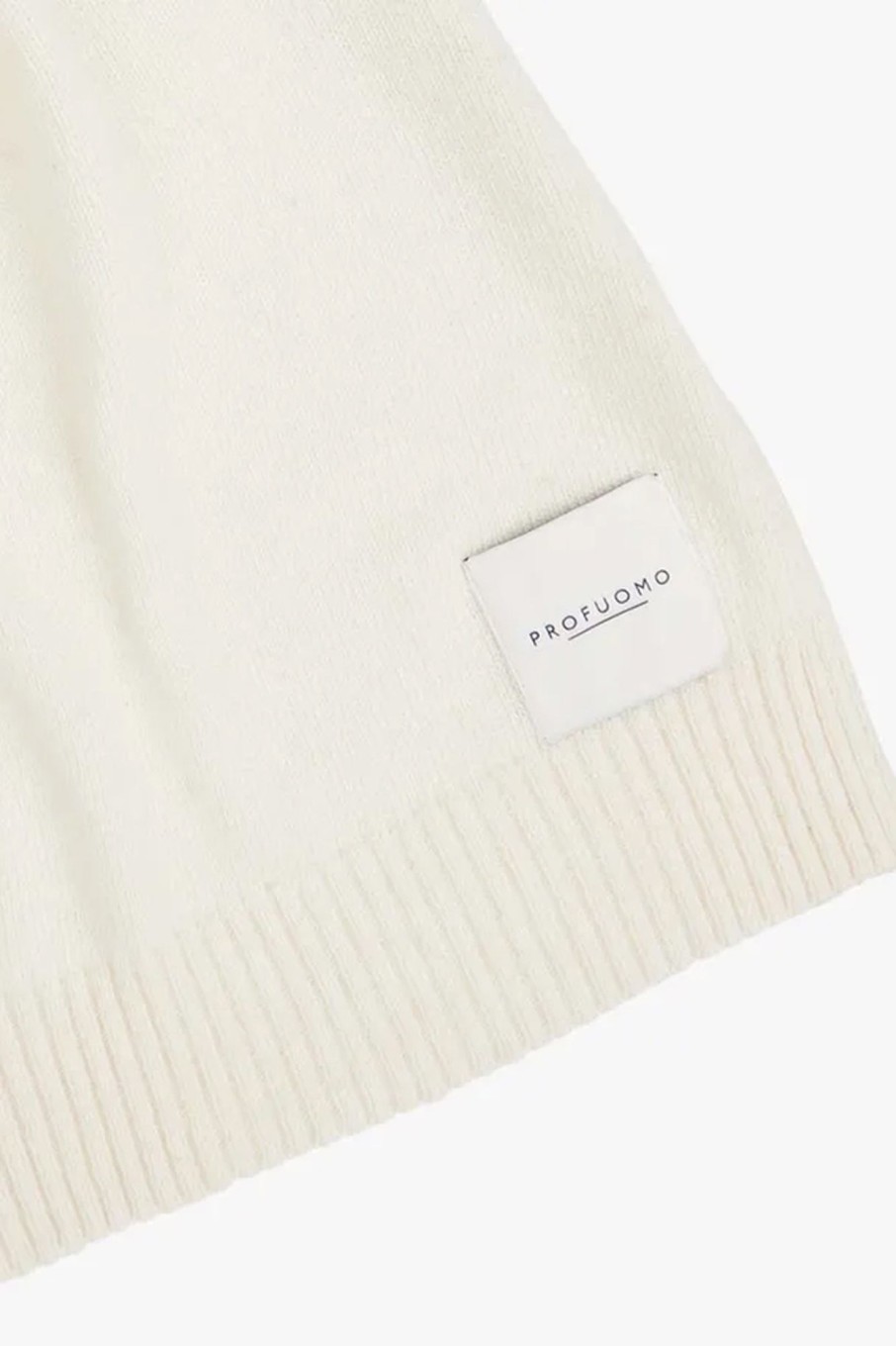 Herren Profuomo | Scarf Wool Cashmere Off White