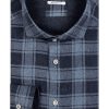 Herren Giordano | Maggiore, Ls Semi Cutaway Brushed Printed Twill