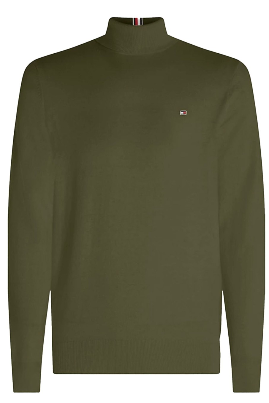 Herren Tommy Hilfiger | Pima Org Ctn Cashmere Roll Neck