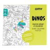 Kids OMY | Giant Poster- Dinos