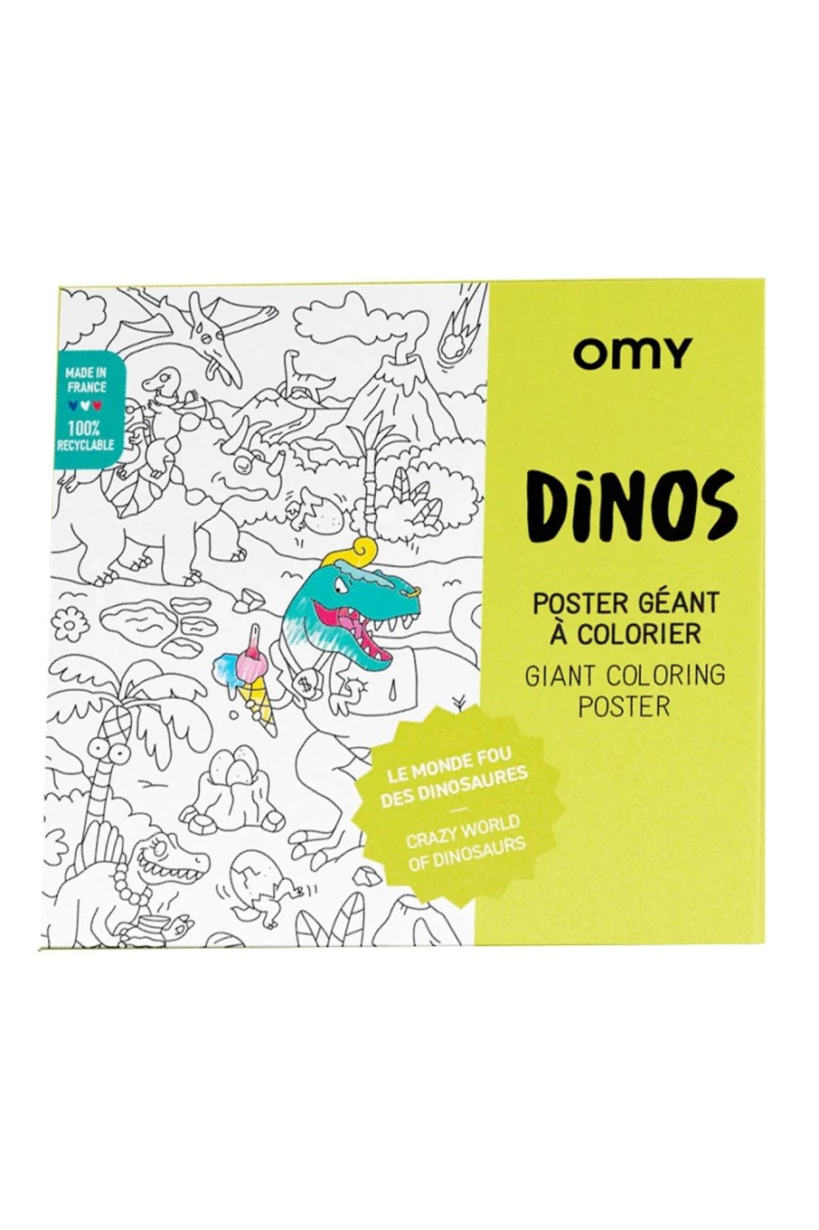 Kids OMY | Giant Poster- Dinos