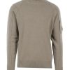 Herren C.P. Company | Lambswool Roll Neck Jumper