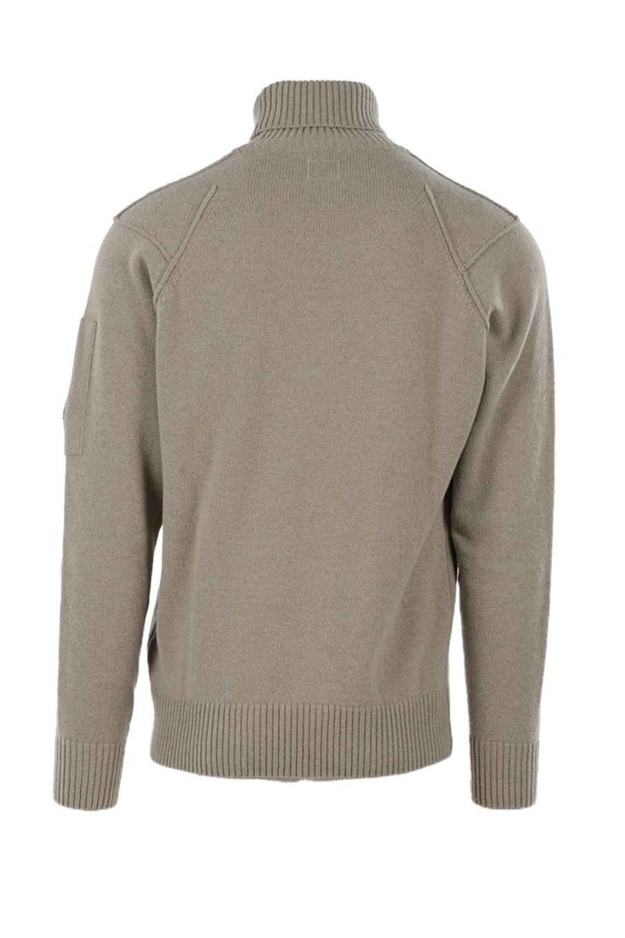 Herren C.P. Company | Lambswool Roll Neck Jumper