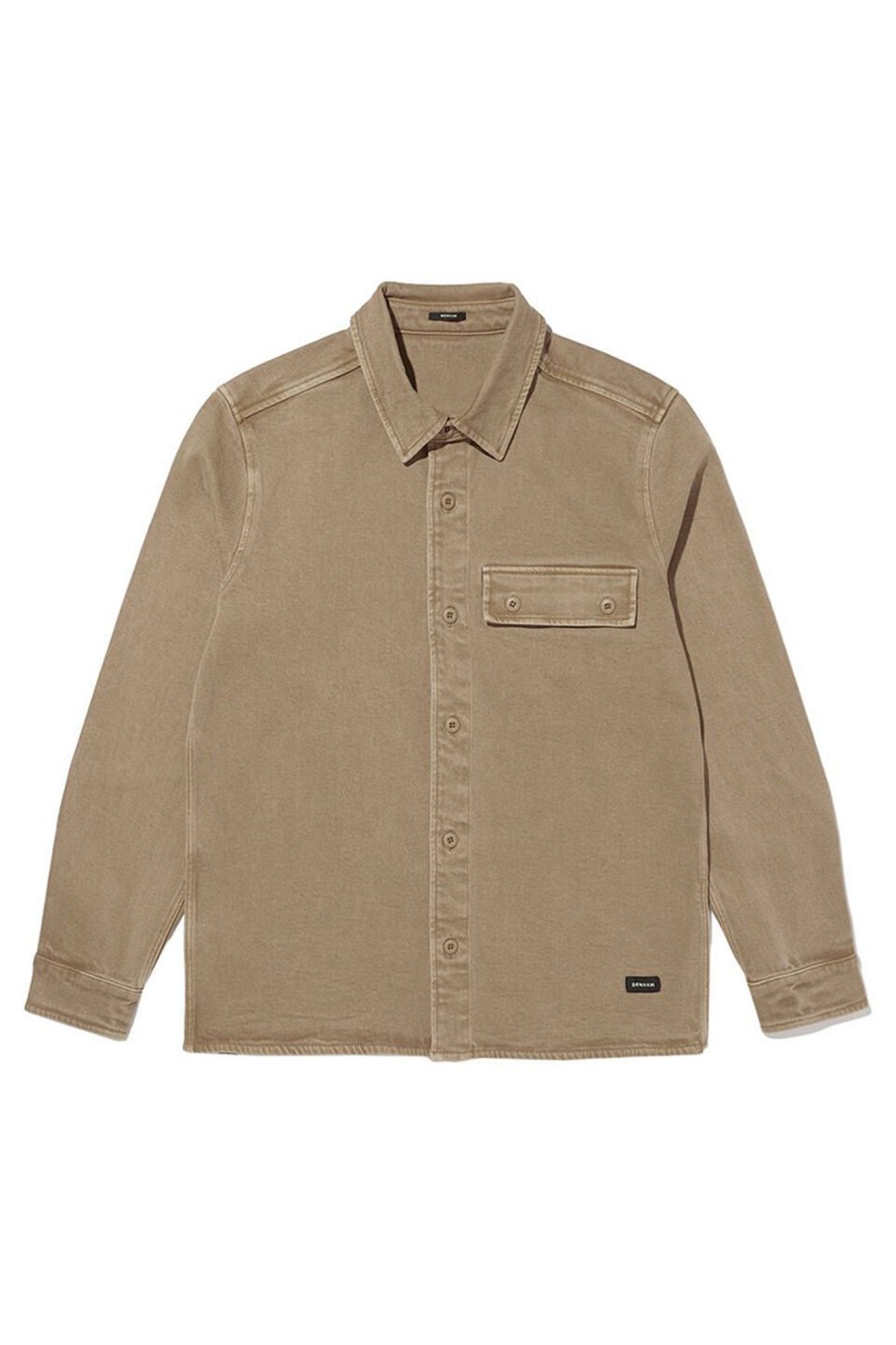 Herren Denham | Burton Flap Overshirt Gdt