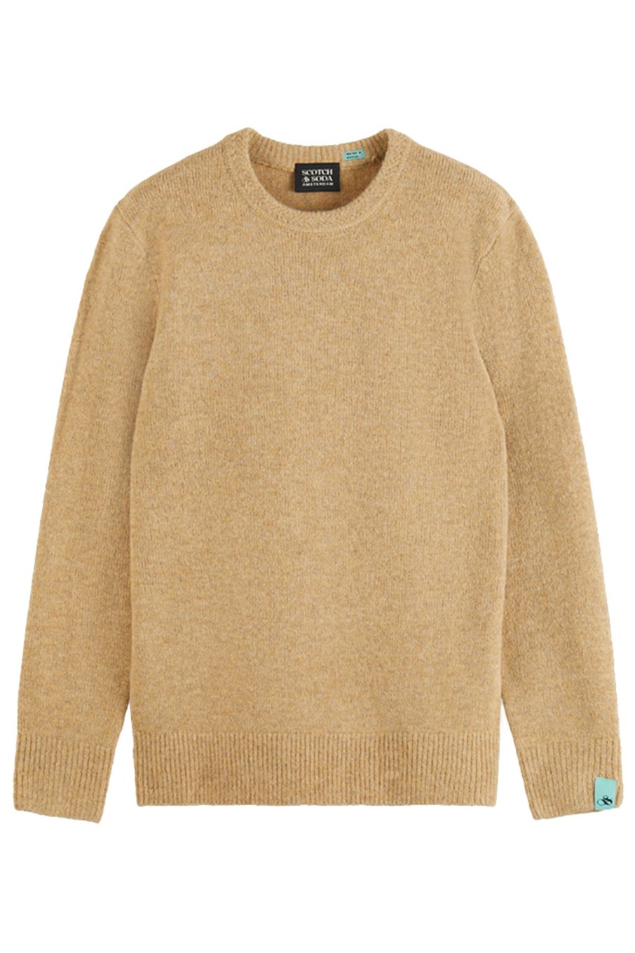 Herren Scotch & Soda | Regular Fit Softy-Knit Melange Pull