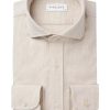 Herren Profuomo | Shirt Cutaway Sc Sf Beige