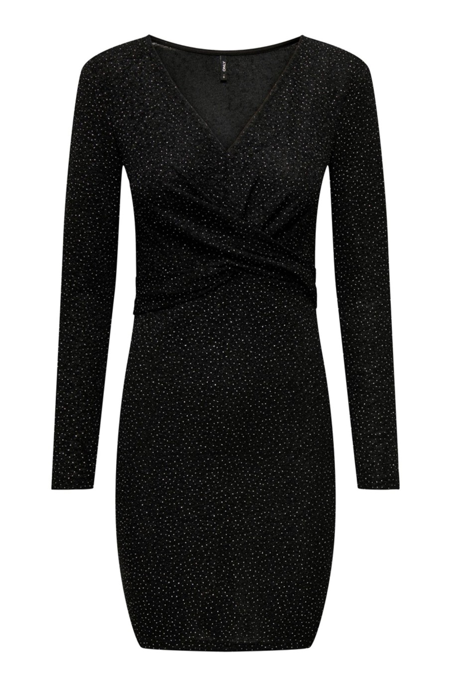 Dames Only | Onlqueen L/S V-Neck Glitter Dress J