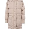 Dames Yaya | Long Puffer Coat With Pockets