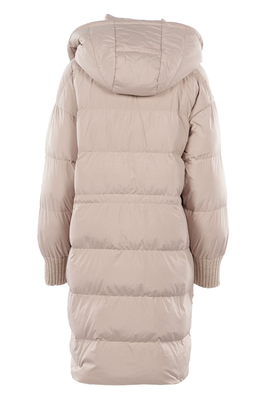 Dames Yaya | Long Puffer Coat With Pockets