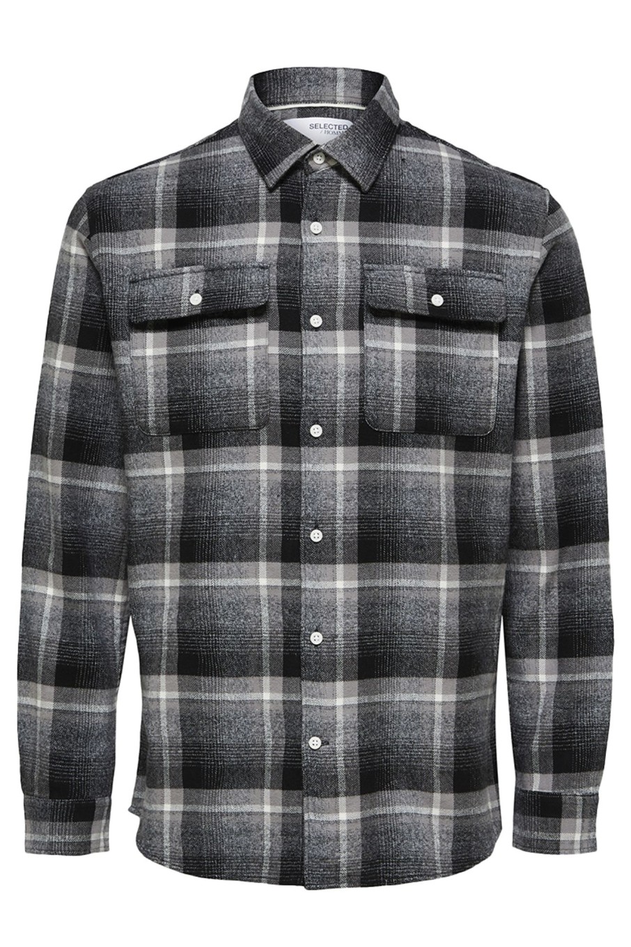 Herren Selected | Slhregscot Check Shirt Ls W