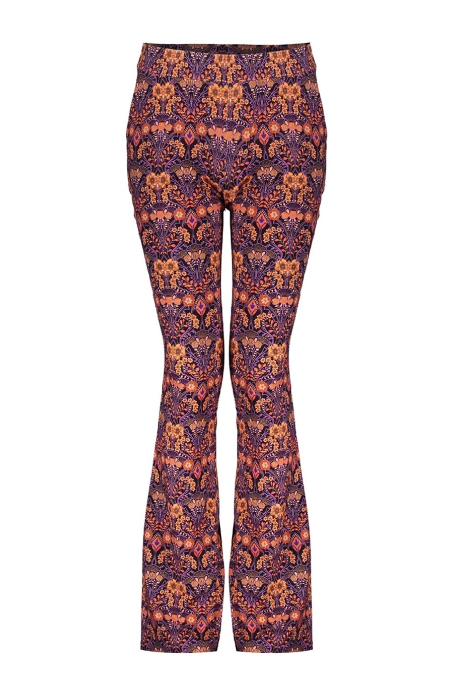 Kids Geisha | Pants Flared Flowerpattern