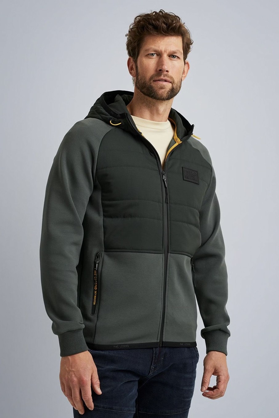 Herren PME Legend | Hooded Jacket Padded Nylon