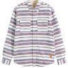 Herren Scotch & Soda | Basket Weave Gradient Stripe Shirt