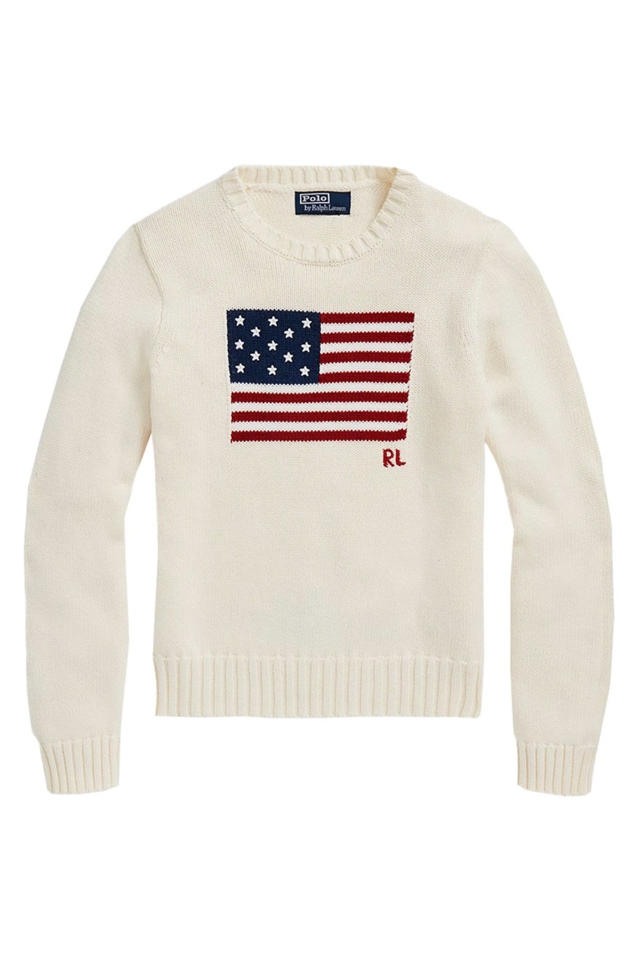 Dames Polo Ralph Lauren | Flag Cn-Long