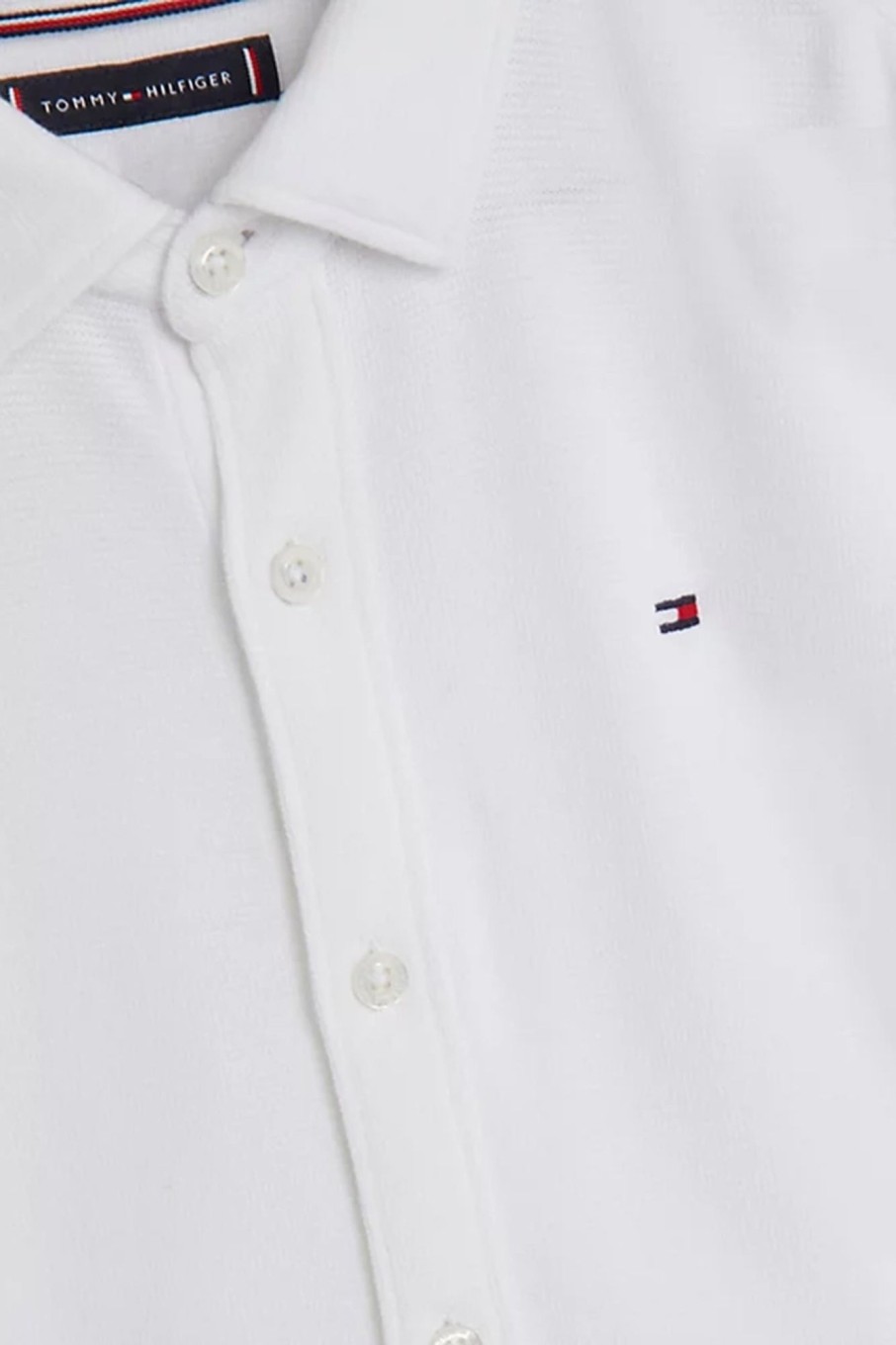 Kids Tommy Hilfiger | Solid Waffle Shirts