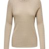 Dames Only | Onljuliette Ls Glitter O-Neck Cc Kn