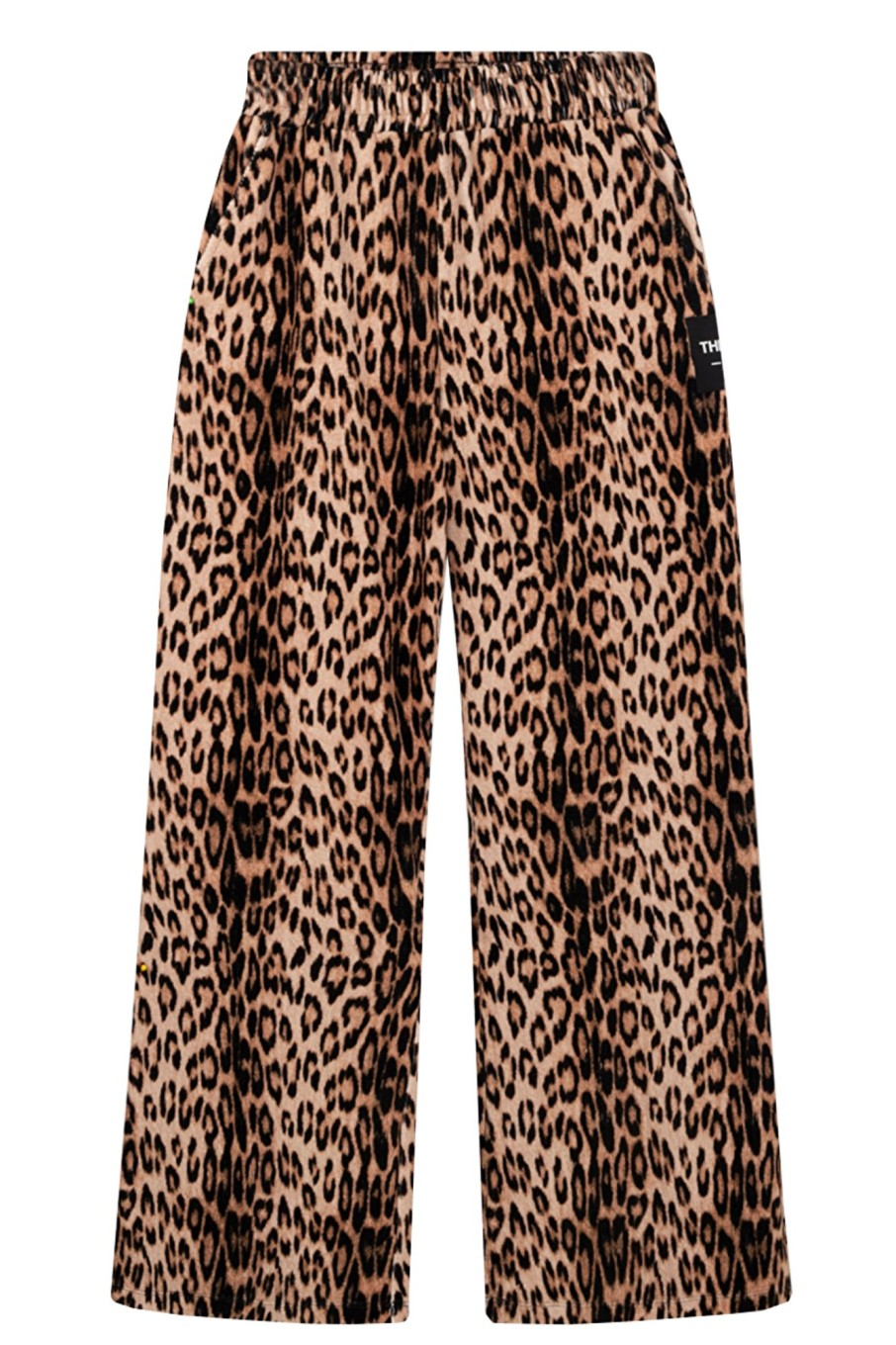 Dames Alix the Label | Leopard Velvet Pants