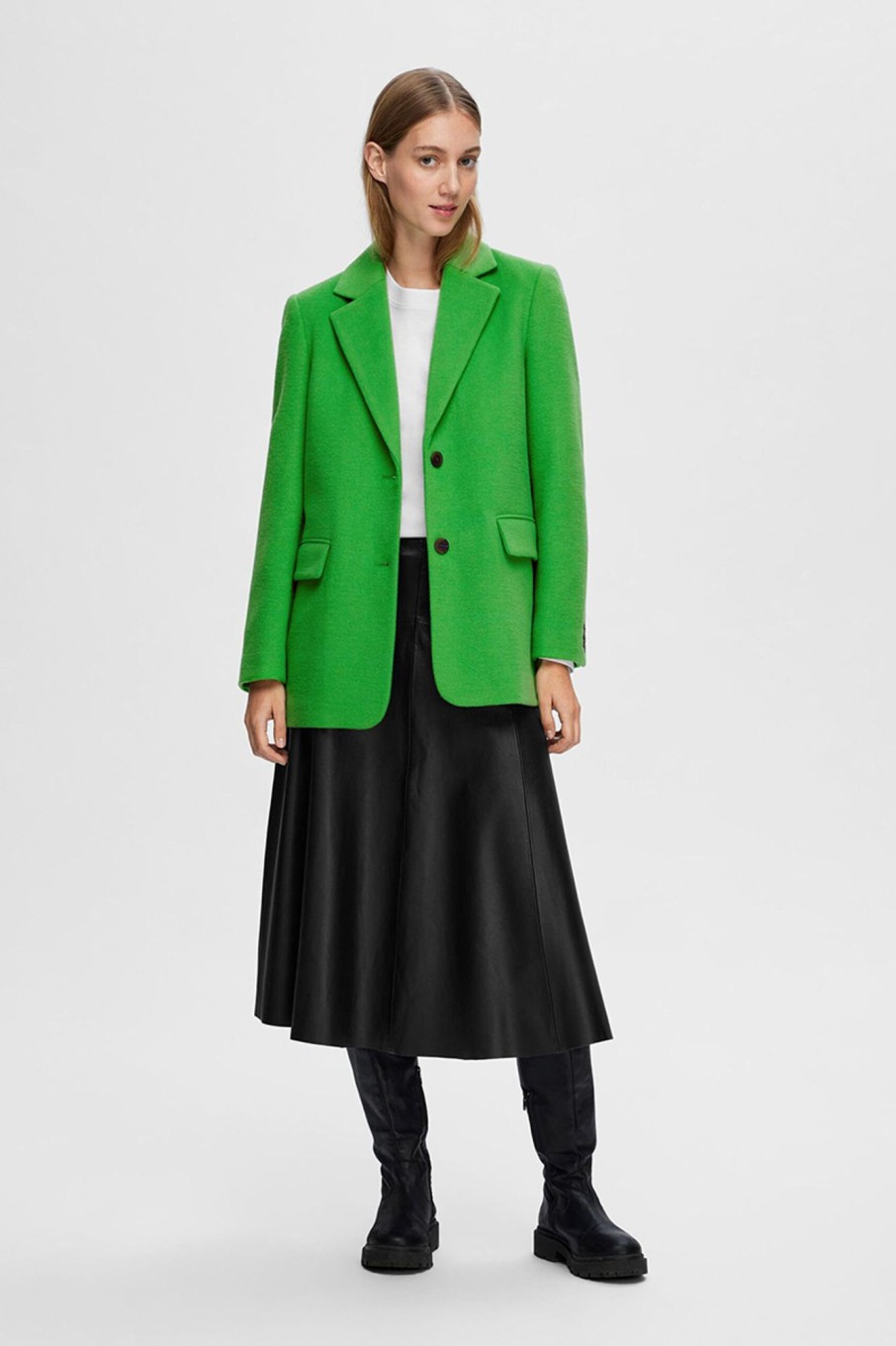 Dames Selected | Slfsasja Wool Blazer B