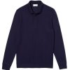 Herren Lacoste | Men Long Sleeved Ribbed Collar Shirt