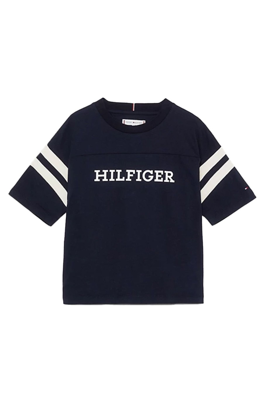 Kids Tommy Hilfiger | Monotype Varsity Tee