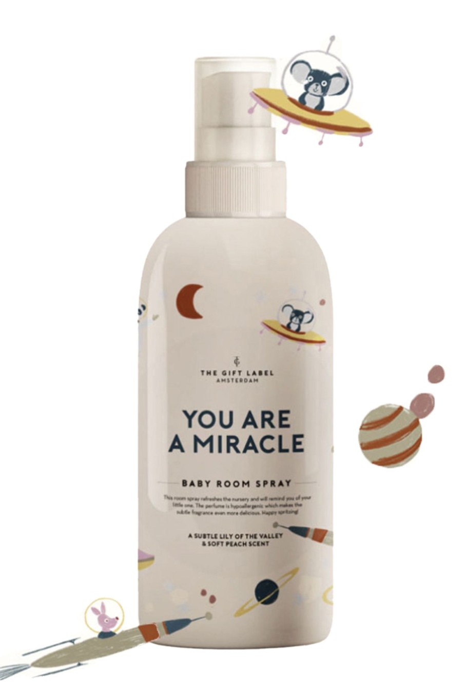 Kids The Gift Label | Baby Roomspray 150Ml- You Are A Miracle