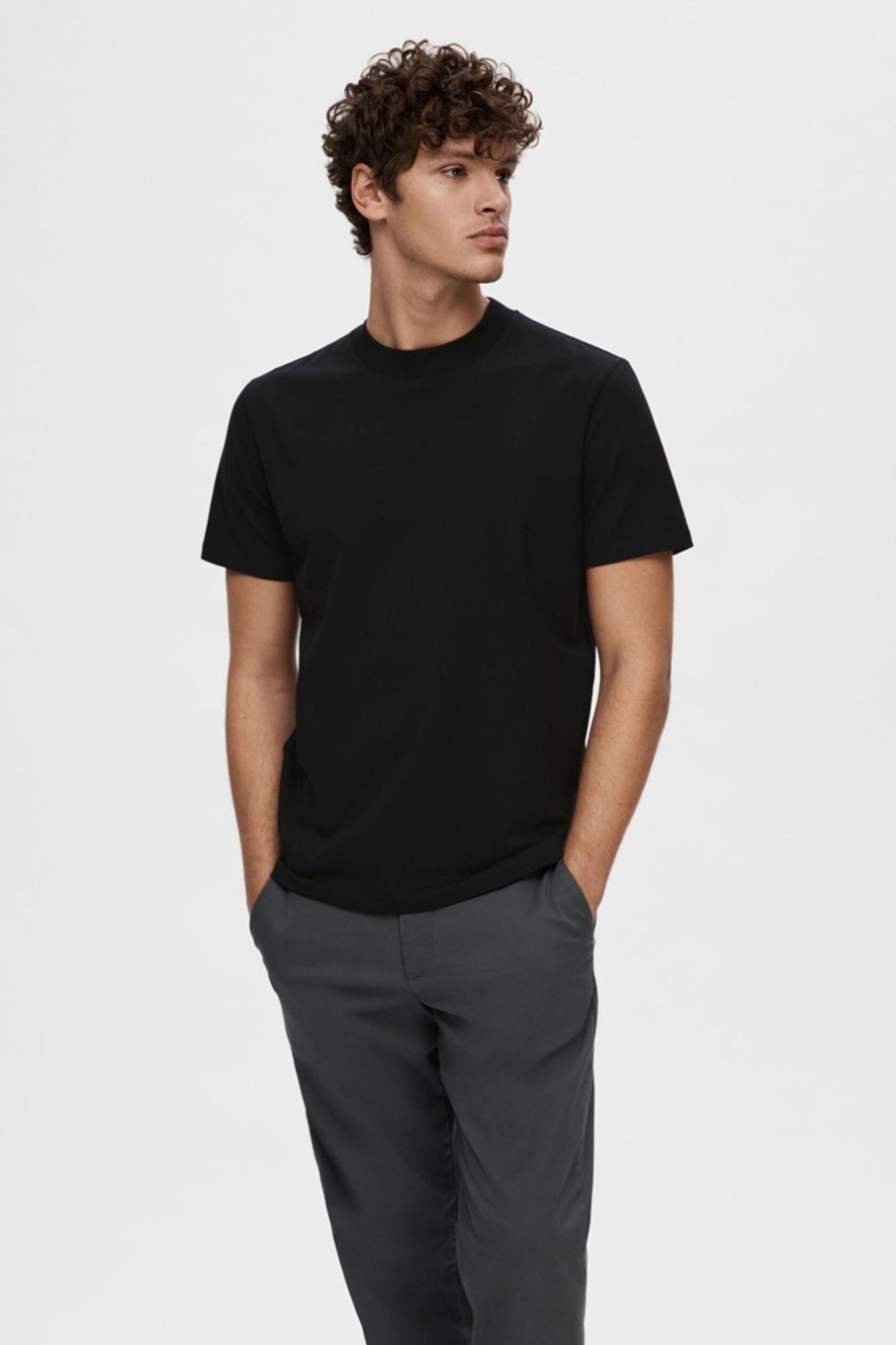 Herren Selected | Slhrory Ss O-Neck Tee B