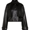 Dames Calvin Klein | Cropped Leather