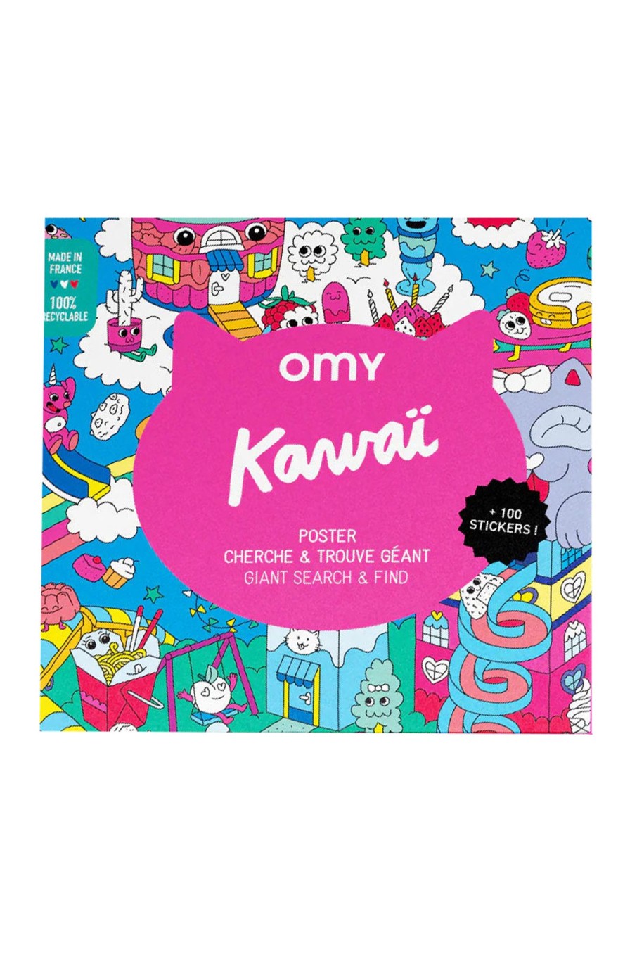 Kids OMY | Giant Poster & Stickers