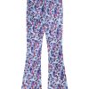 Kids Nik & Nik | Velvet Flower Flared Pants