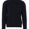 Herren Paul & Shark | Wool Full Zip Sweater