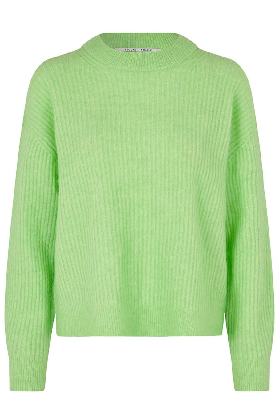 Dames Second Female | Brook Knit Rib O Neck