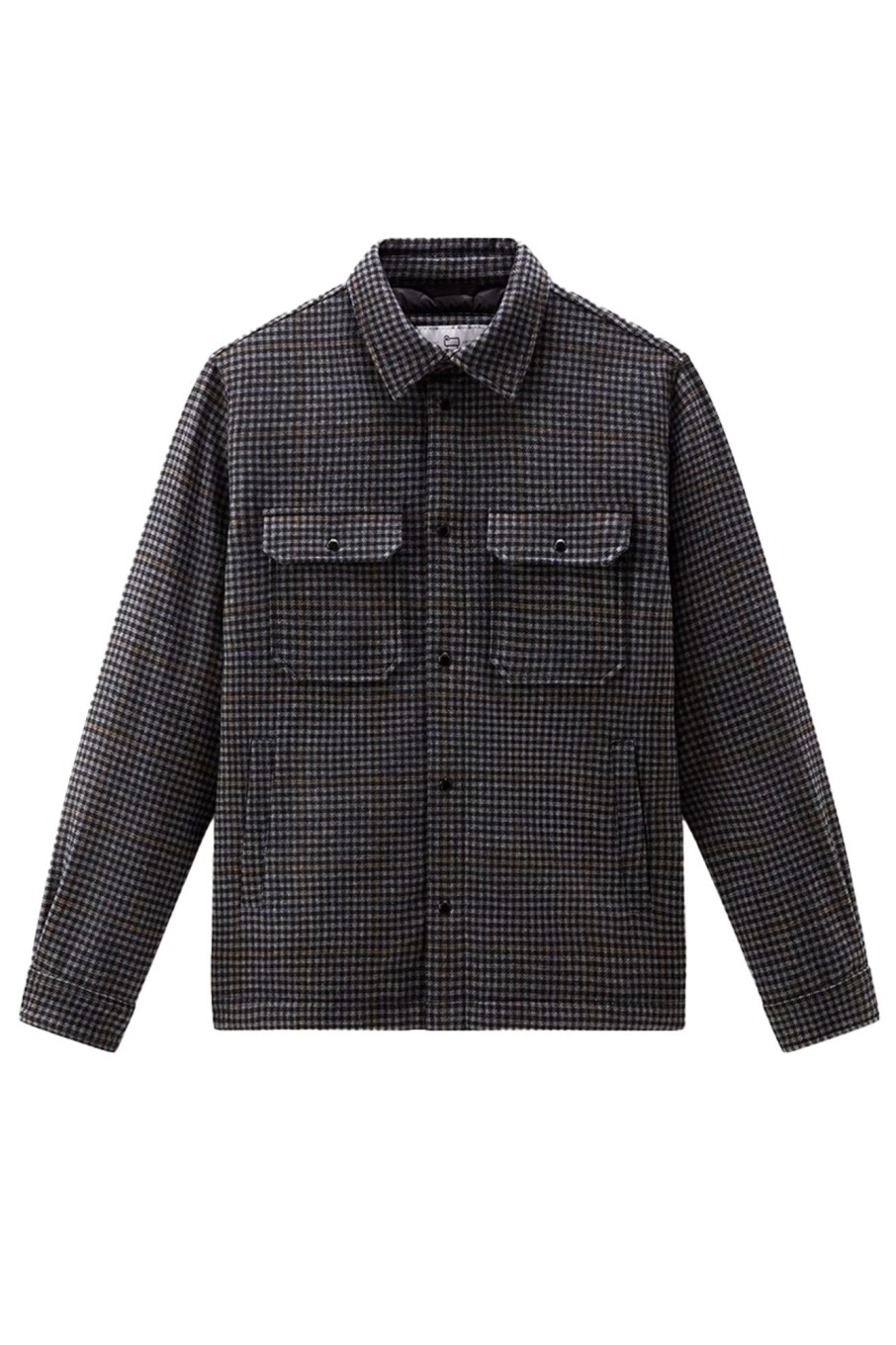 Herren Woolrich | Alaskan Wool Check Overshirt