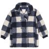 Kids Tommy Hilfiger | Teddy Oversized Gingham Peacoat