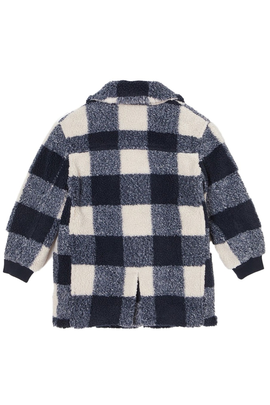 Kids Tommy Hilfiger | Teddy Oversized Gingham Peacoat