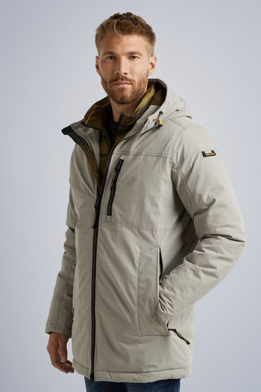 Herren PME Legend | Long Jacket Keyland R2.0 Cony Rib