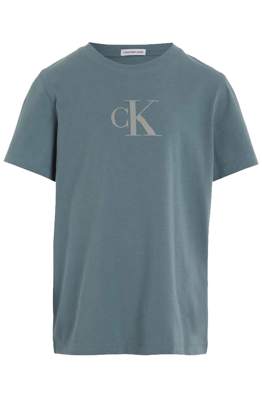 Kids Calvin Klein | Jersey Relaxed Ck Ss T-Shirt