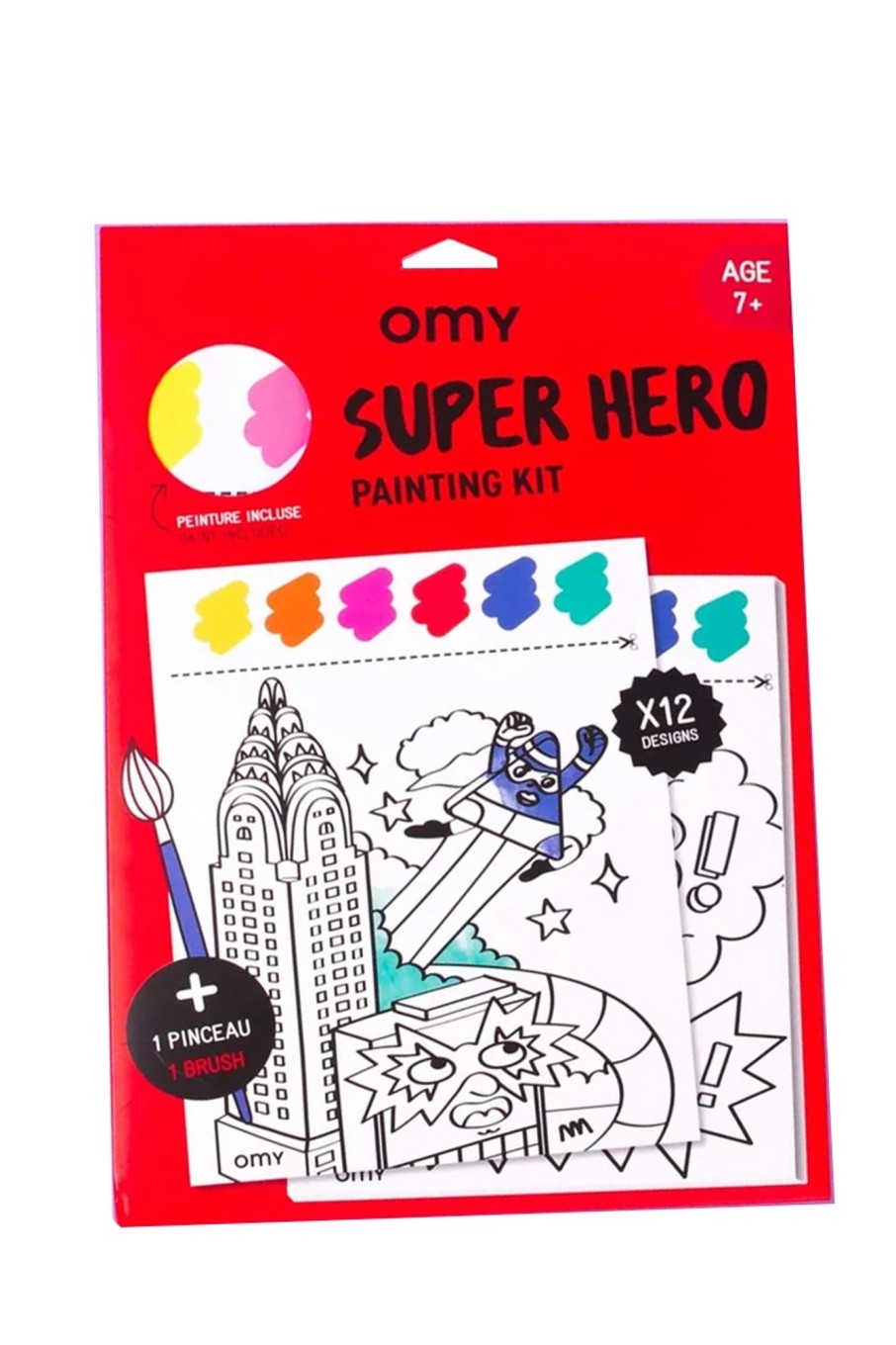 Kids OMY | Painting Kit- Super Hero