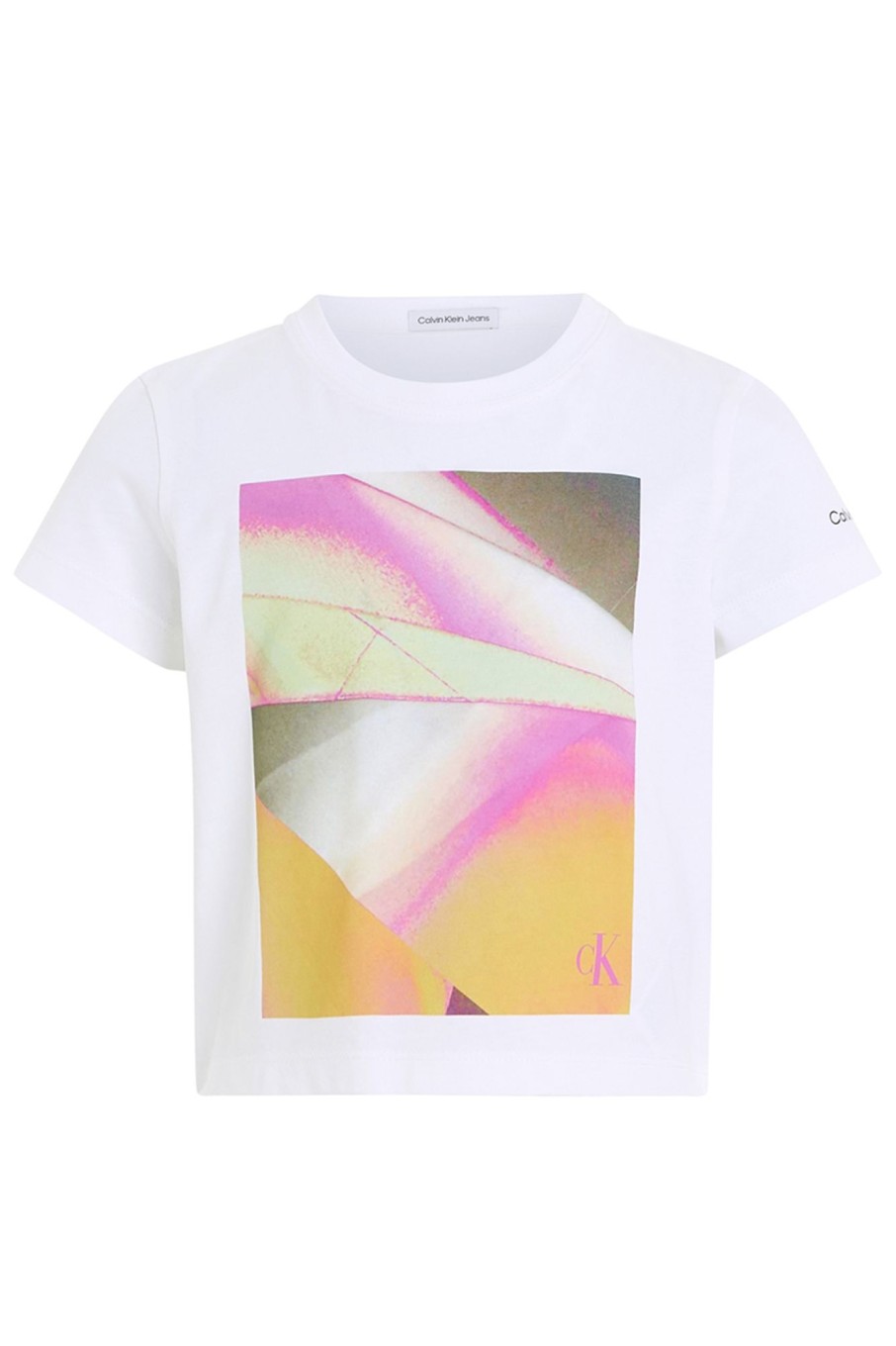 Kids Calvin Klein | Colour Flow Graphic T-Shirt