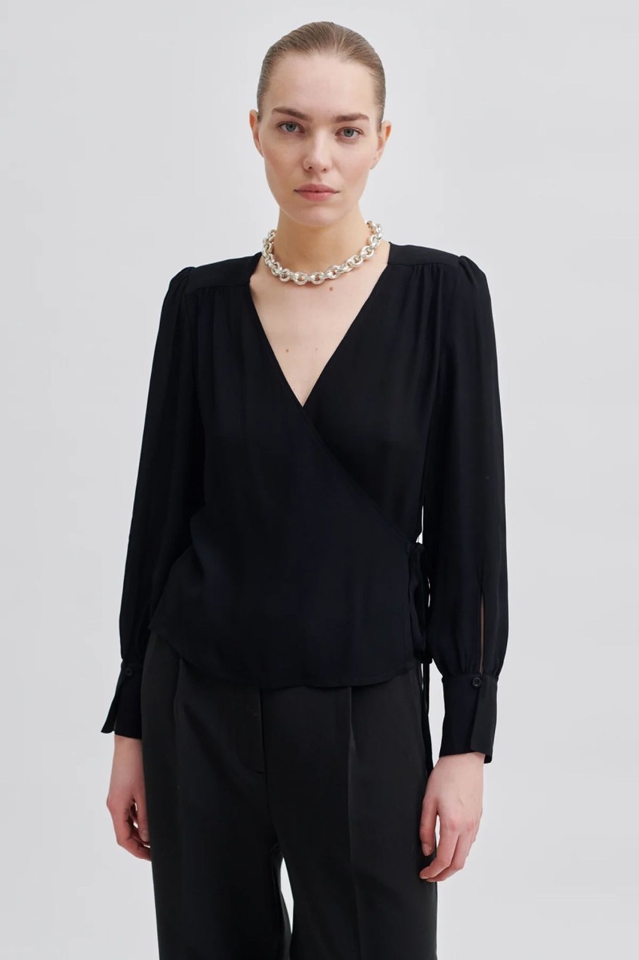 Dames Second Female | Paulina Wrap Blouse