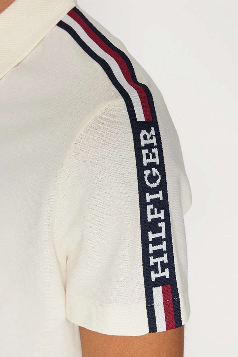 Herren Tommy Hilfiger | Global Stripe Monotype Reg Polo