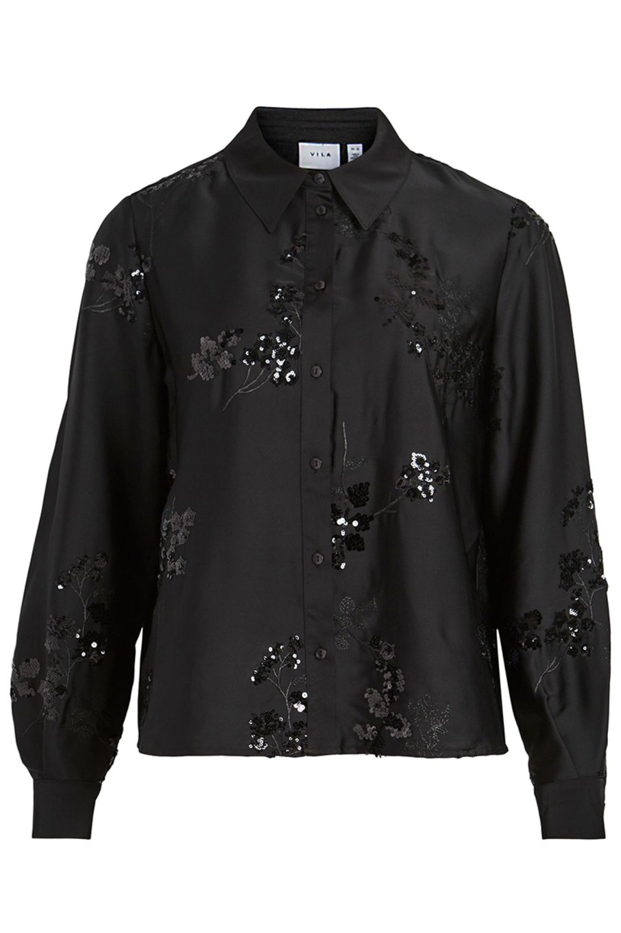 Dames Vila | Viravenna L/S Sequin Shirt/Dc