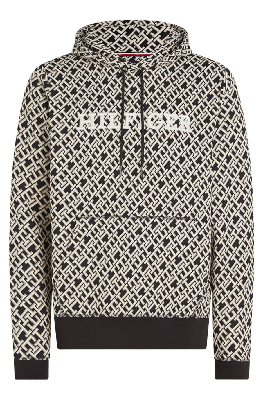 Herren Tommy Hilfiger | Aop Monogram Hoody