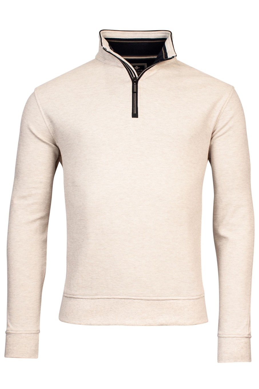 Herren Baileys | Sweatshirt 1/2 Zip Waffle Interlock