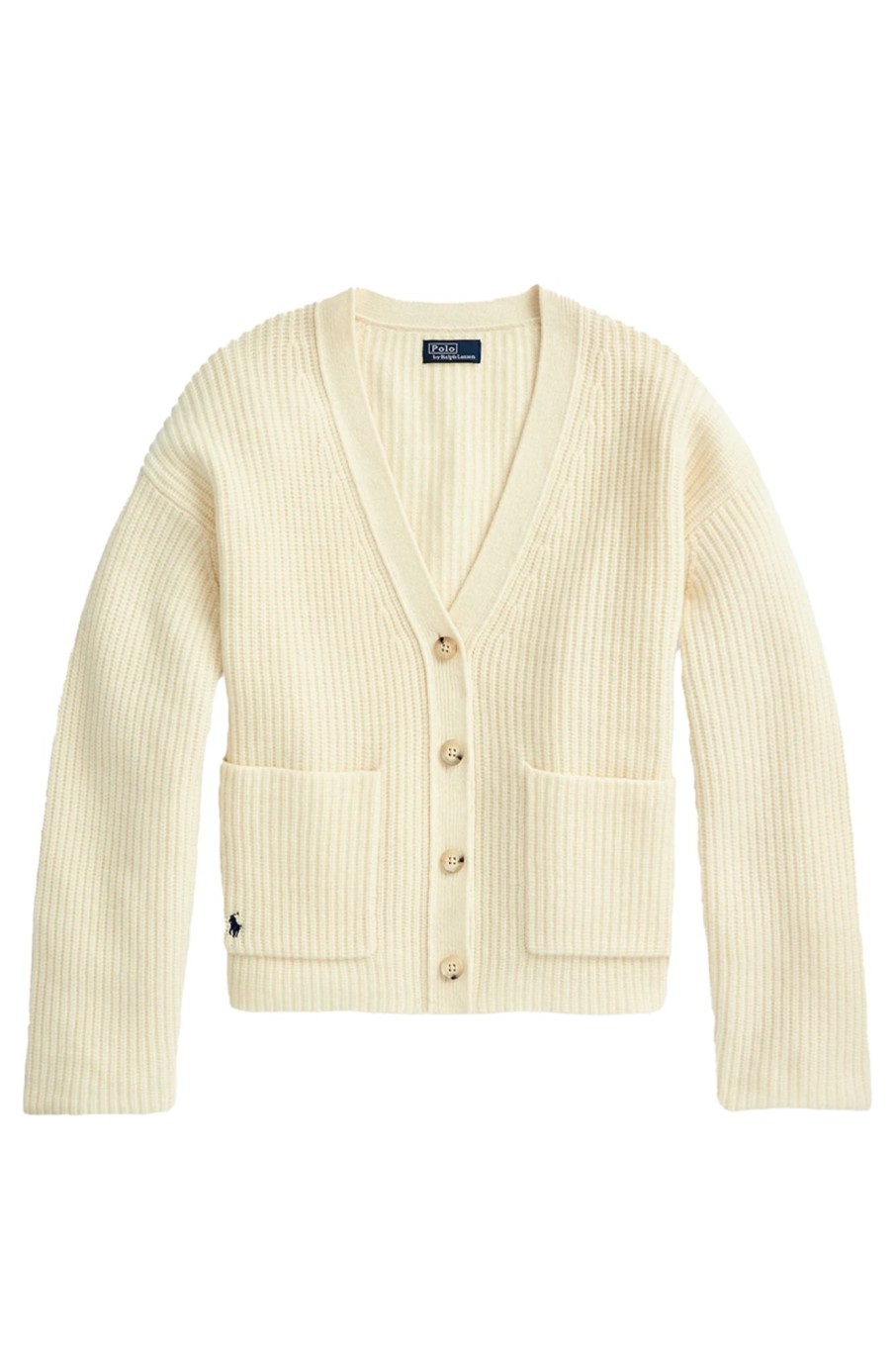 Dames Polo Ralph Lauren | Vn Cardi-Long Sleeve