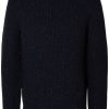 Herren Selected | Slhland Ls Knit Crew Neck W