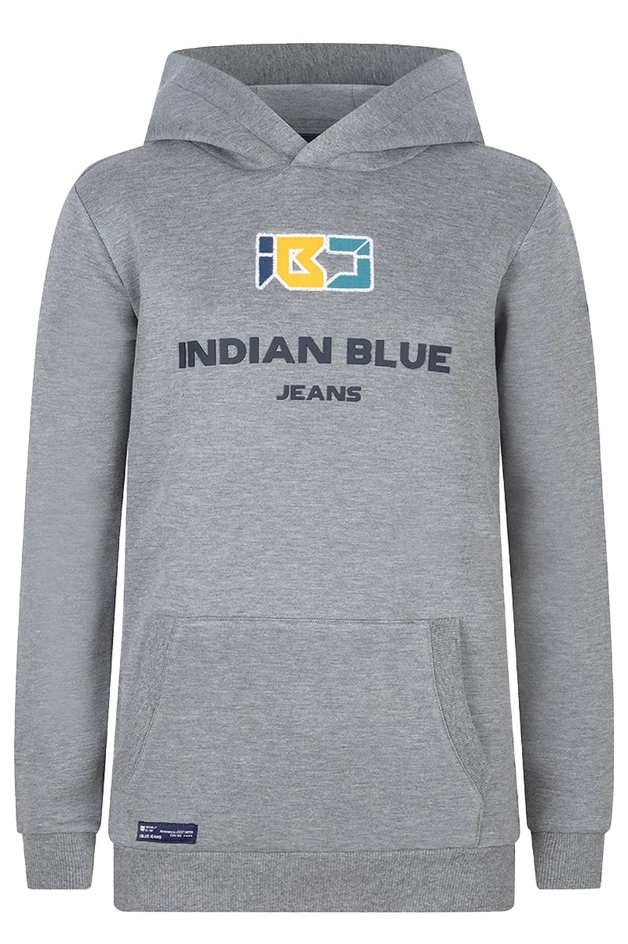 Kids Indian Blue Jeans | Hoodie Ibj Pique Scuba