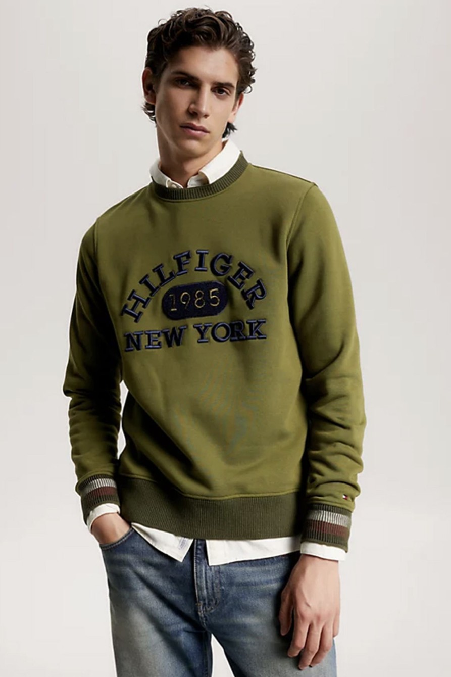 Herren Tommy Hilfiger | Monotype Collegiate Crewneck