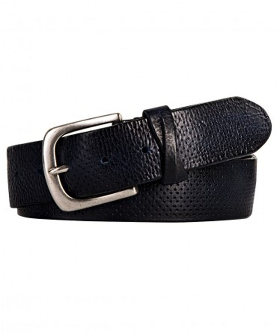 Herren Profuomo | Belt Roma Navy 00222345